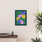 Midnight Summer: Matisse Foliage | Flower Market 001 Poster Gallery Image 2