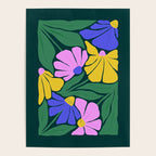 Midnight Summer: Matisse Foliage | Flower Market 001 Poster Gallery Image 4