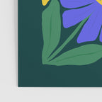 Midnight Summer: Matisse Foliage | Flower Market 001 Poster Gallery Image 3