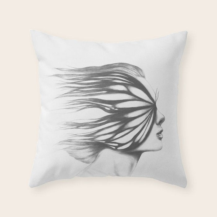 Existence of a Fading Memory Throw Pillow Gallery Image 6