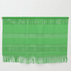 Solid Bright Kelly Green Color Wall Hanging Gallery Image 1
