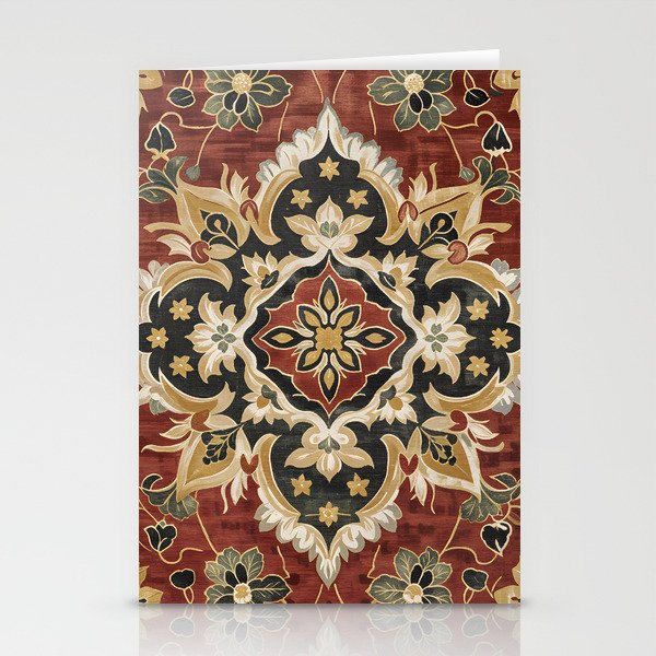 Desert Gold Medallion Stationery Card Gallery Image 2