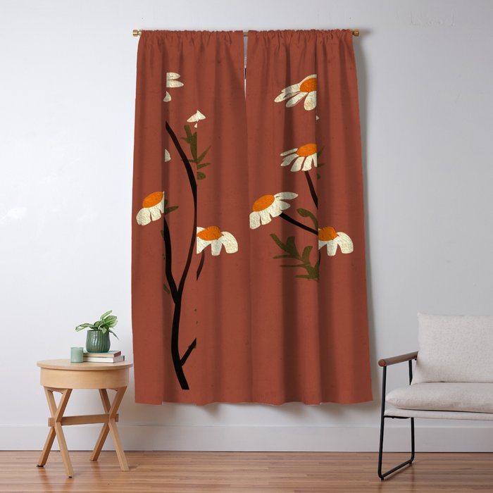 Flowers 8 Window Curtain Gallery Image 5