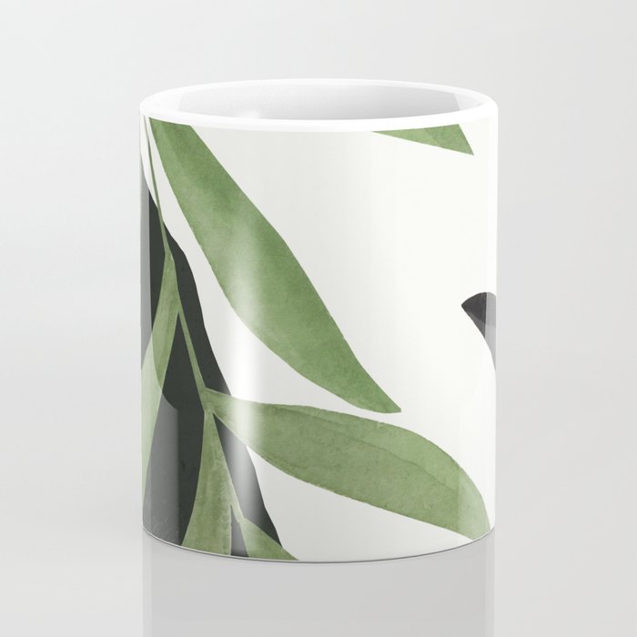 Abstract Art Tropical Leaves 39 Coffee Mug Gallery Image 4