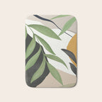 Abstract Art Tropical Leaves 39 Bath Mat Gallery Image 1