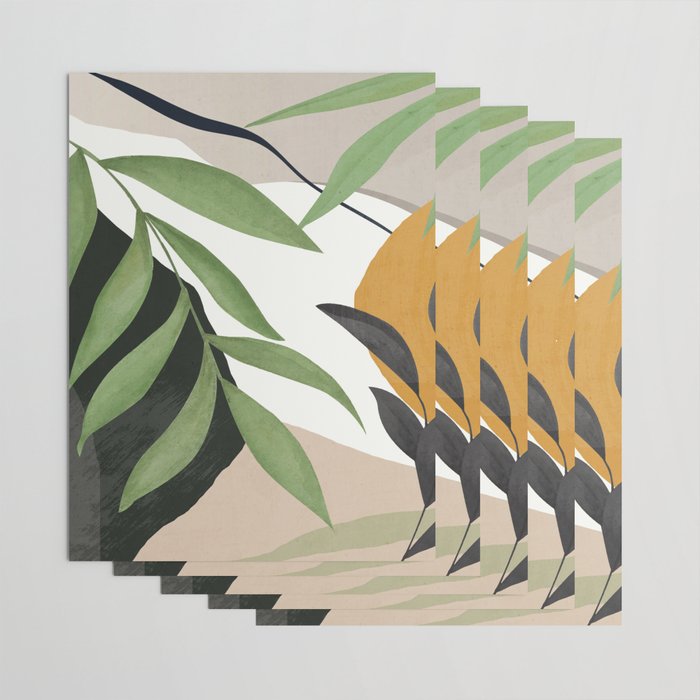 Abstract Art Tropical Leaves 39 Wrapping Paper Gallery Image 3