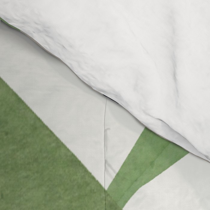 Abstract Art Tropical Leaves 39 Comforter Gallery Image 4