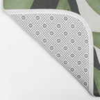 Abstract Art Tropical Leaves 39 Bath Mat Gallery Image 2