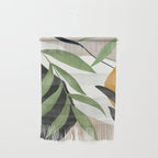 Abstract Art Tropical Leaves 39 Wall Hanging Gallery Image 1