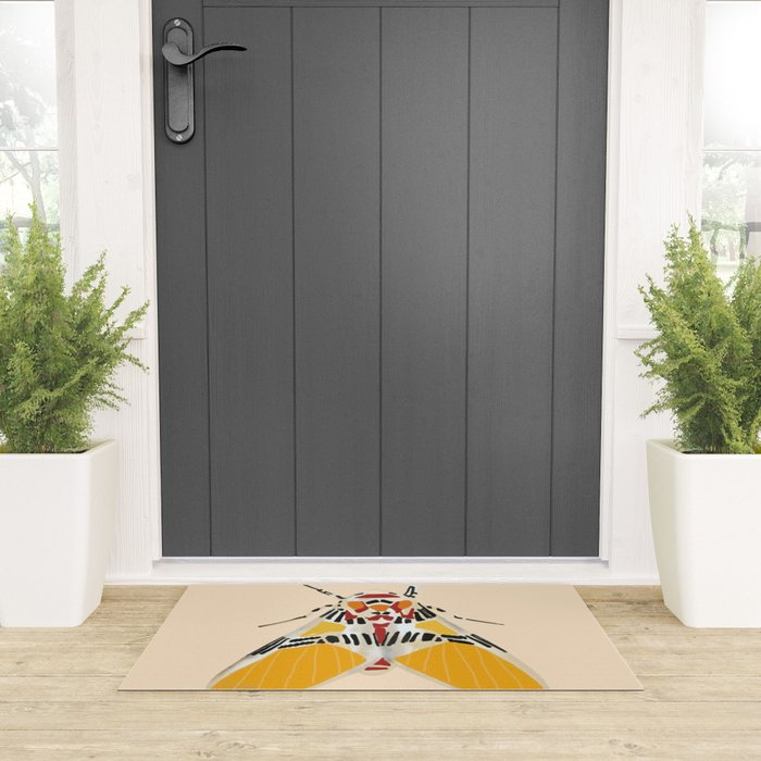 Moth 2 Welcome Mat Gallery Image 3