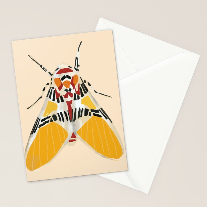 Moth 2 Stationery Card Gallery Image 2