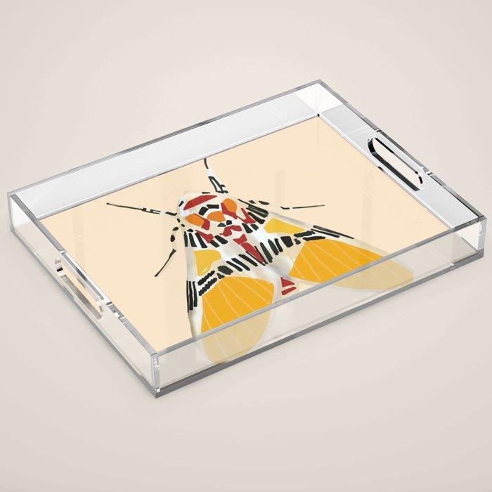 Moth 2 Acrylic Tray Gallery Image 1