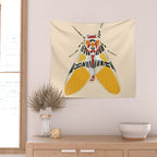 Moth 2 Wall Tapestry Gallery Image 2