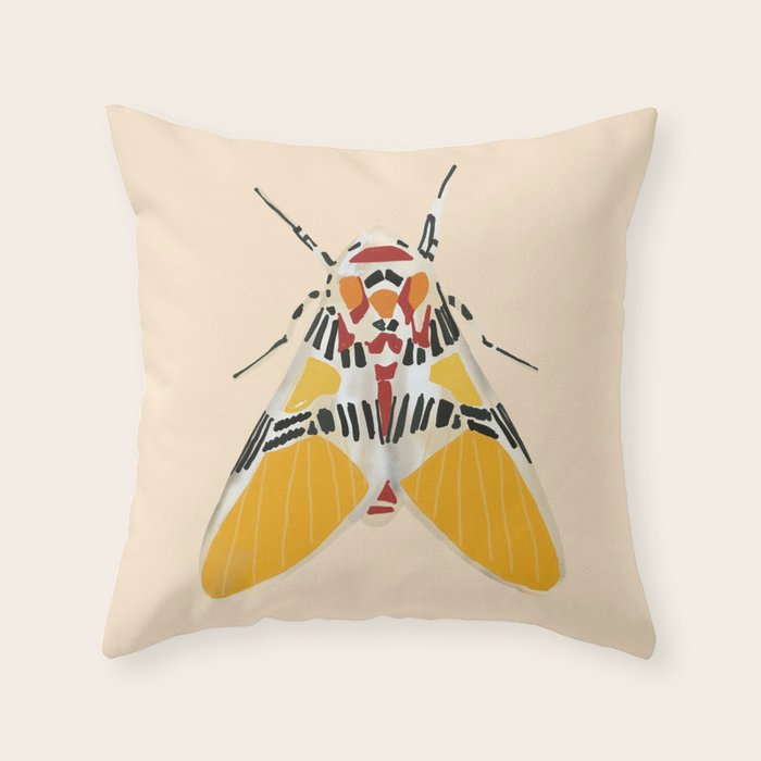 Moth 2 Throw Pillow Gallery Image 6