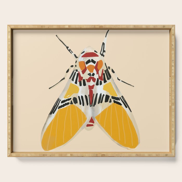 Moth 2 Serving Tray Gallery Image 1