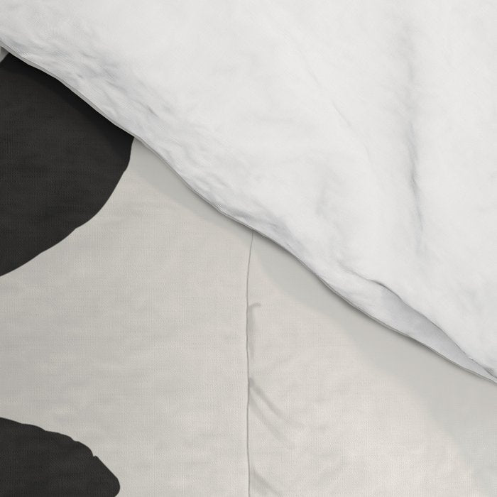 Minimal Eucalyptus Line Art Comforter Gallery Image 4