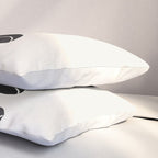 Minimal Eucalyptus Line Art Pillow Sham Gallery Image 3