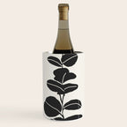 Minimal Eucalyptus Line Art Wine Chiller Gallery Image 1
