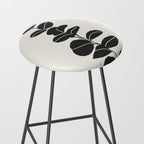 Minimal Eucalyptus Line Art Stool Gallery Image 2