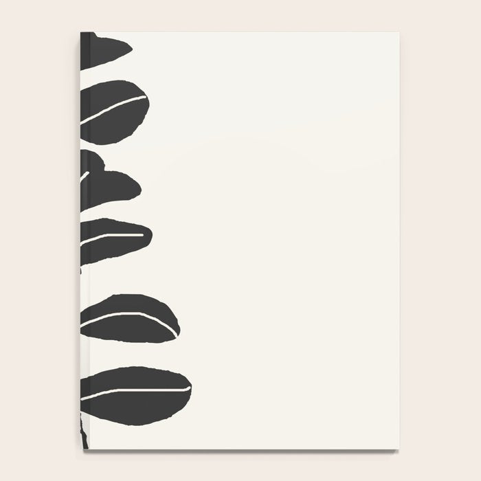 Minimal Eucalyptus Line Art Notebook Gallery Image 4