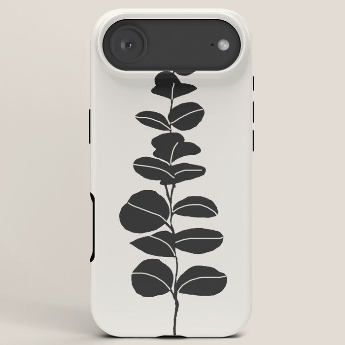 Minimal Eucalyptus Line Art iPhone Case Gallery Image 6