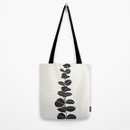 Minimal Eucalyptus Line Art Tote Bag Gallery Image 2