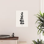Minimal Eucalyptus Line Art Poster Gallery Image 2