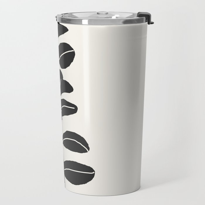 Minimal Eucalyptus Line Art Travel Mug Gallery Image 2