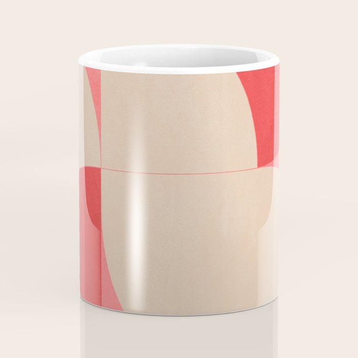 Modern geometric shapes 58 Coffee Mug Gallery Image 4