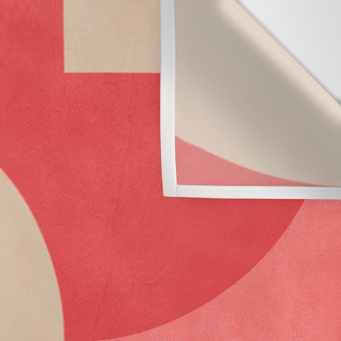 Modern geometric shapes 58 Wall Tapestry Gallery Image 3