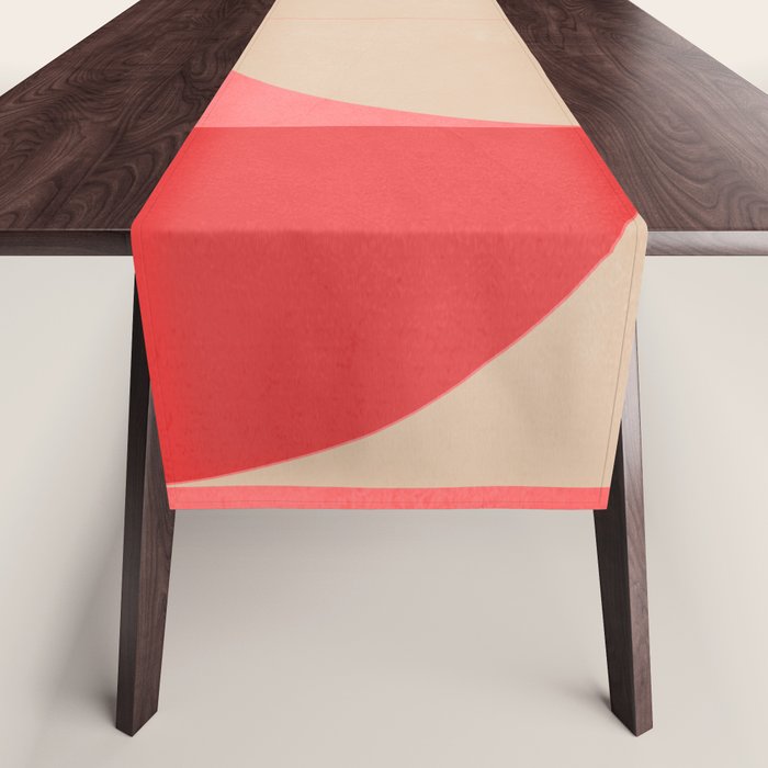 Modern geometric shapes 58 Table Runner Gallery Image 1