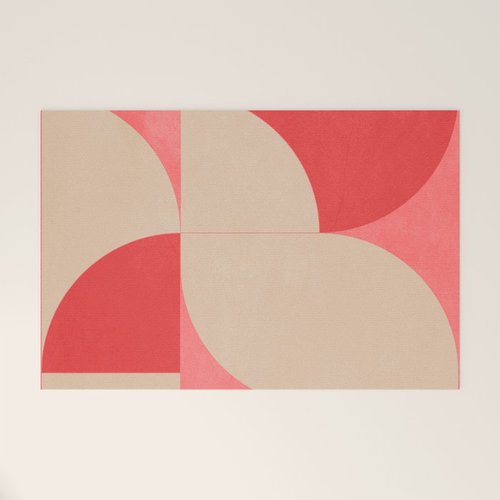Modern geometric shapes 58 Welcome Mat Gallery Image 1