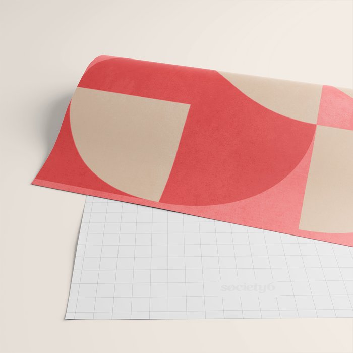Modern geometric shapes 58 Wrapping Paper Gallery Image 2
