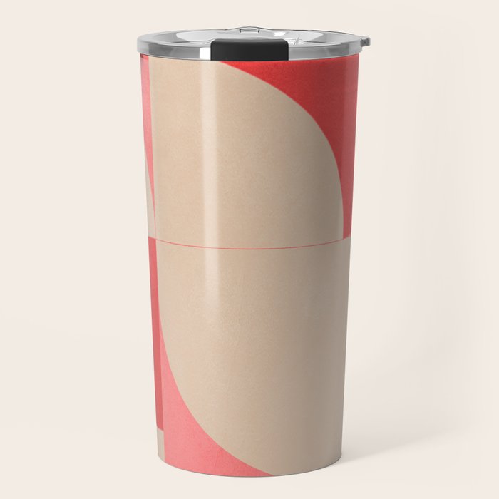 Modern geometric shapes 58 Travel Mug Gallery Image 1