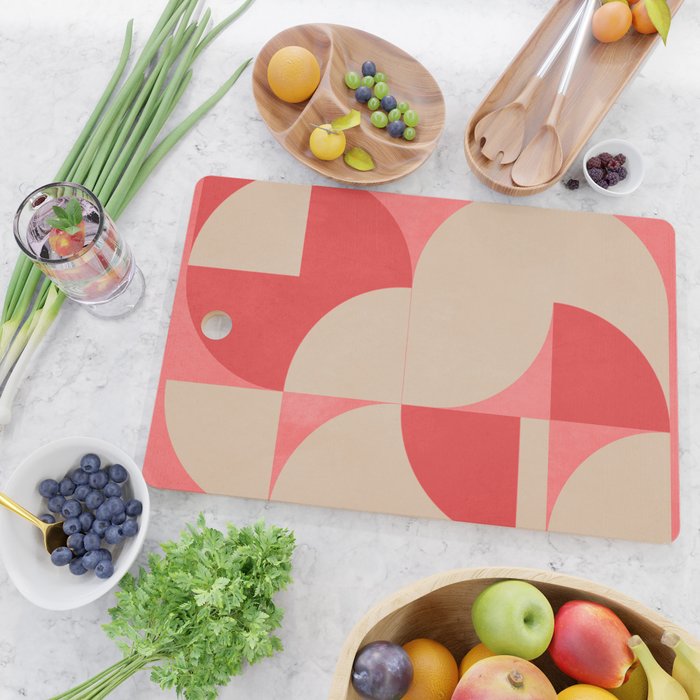Modern geometric shapes 58 Cutting Board Gallery Image 2
