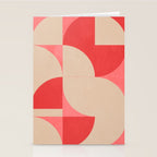 Modern geometric shapes 58 Stationery Card Gallery Image 2