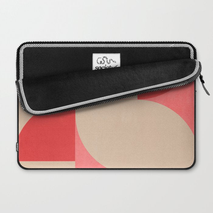 Modern geometric shapes 58 Laptop Sleeve Gallery Image 2