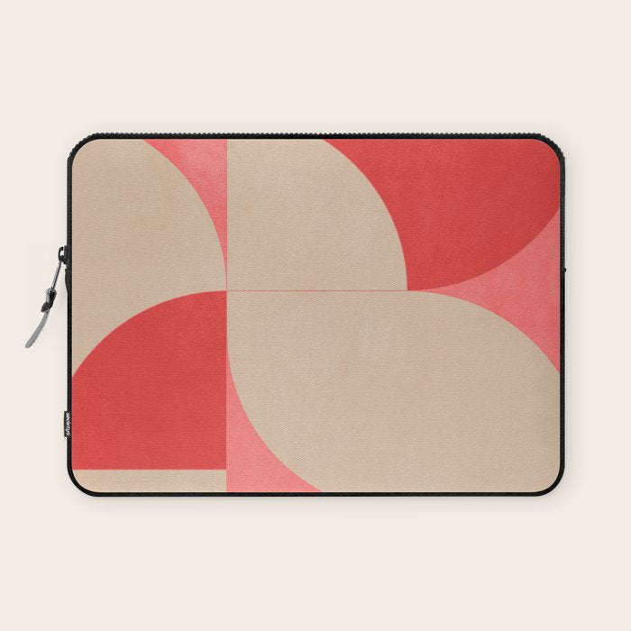 Modern geometric shapes 58 Laptop Sleeve Gallery Image 1