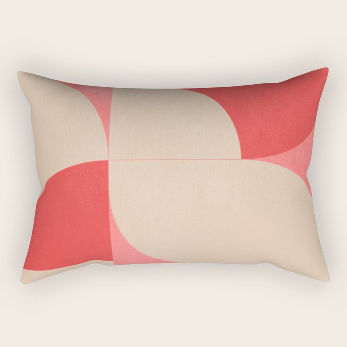 Modern geometric shapes 58 Rectangular Pillow Gallery Image 2