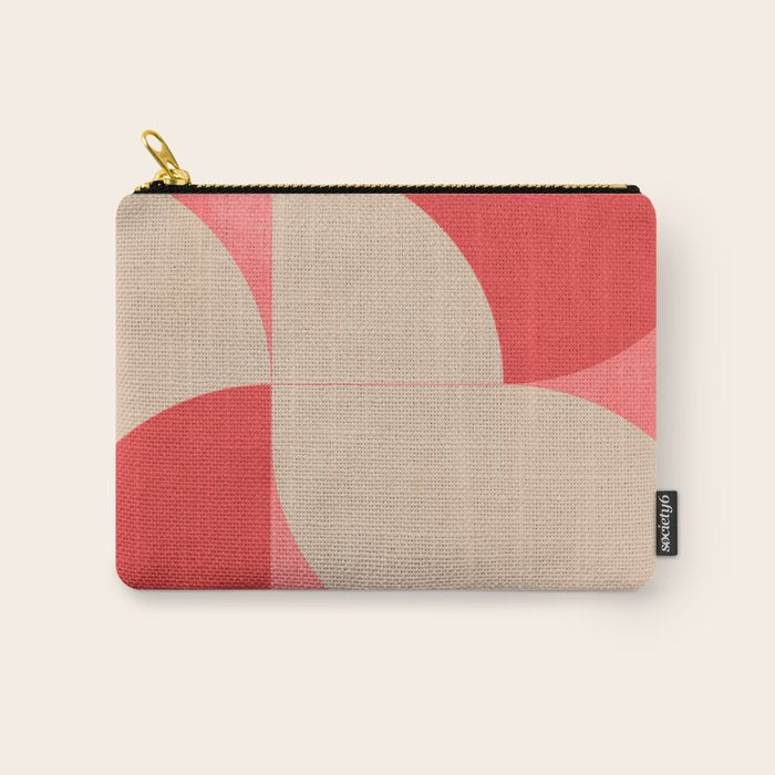 Modern geometric shapes 58 Carry All Pouch Gallery Image 1