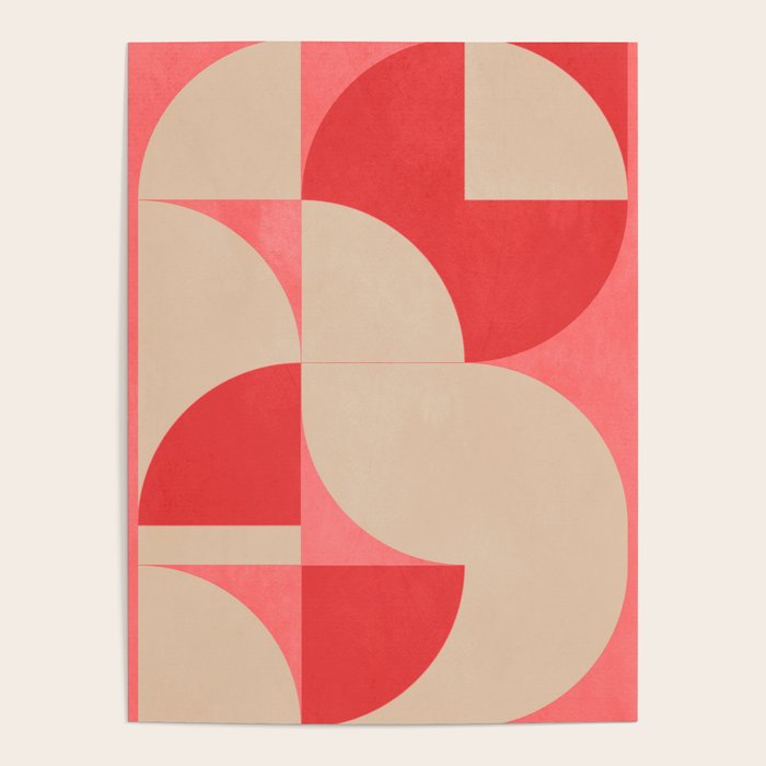 Modern geometric shapes 58 Poster Gallery Image 4