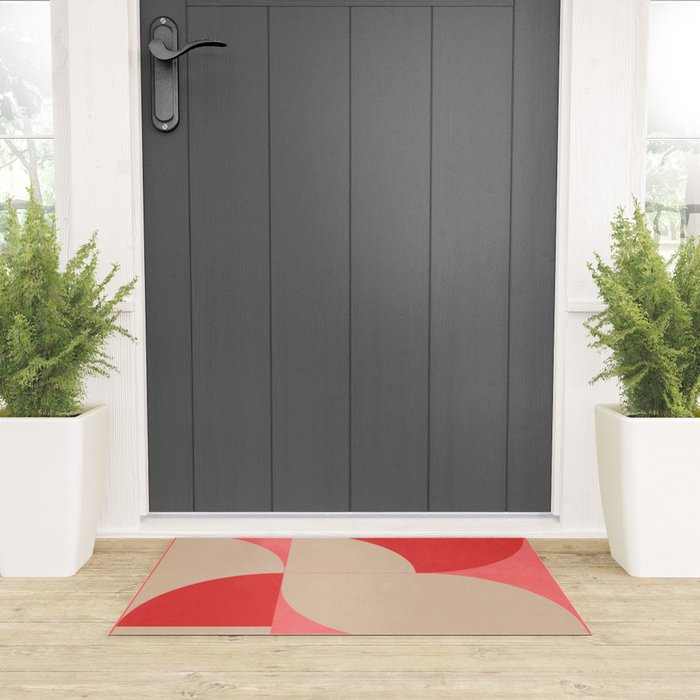 Modern geometric shapes 58 Welcome Mat Gallery Image 3