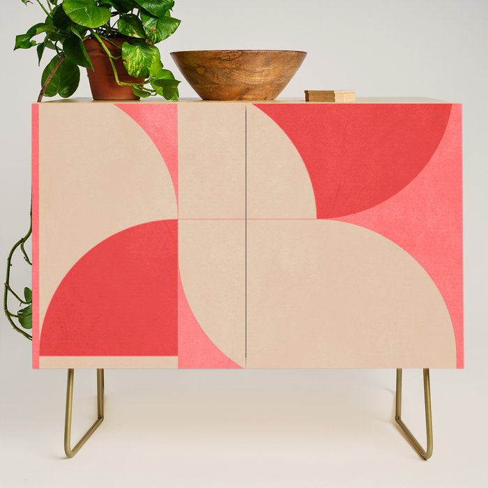 Modern geometric shapes 58 Credenza Gallery Image 1