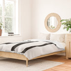 Mod Ink White Background Duvet Cover Gallery Image 2