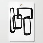 Mod Ink White Background Cutting Board Gallery Image 1