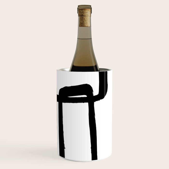 Mod Ink White Background Wine Chiller Gallery Image 3