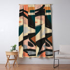 Modern Abstract Art 151 Window Curtain Gallery Image 5