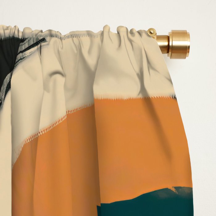 Modern Abstract Art 151 Window Curtain Gallery Image 2