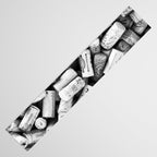 Something Nostalgic II Twist-off Wine Corks in Black And White #decor #society6 #buyart Table Runner Gallery Image 3