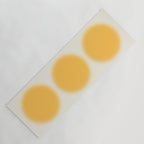 Abstraction_SUN_YELLOW_CIRCLE_BLUR_LOVE_POP_ART_0602A Yoga Mat Gallery Image 1